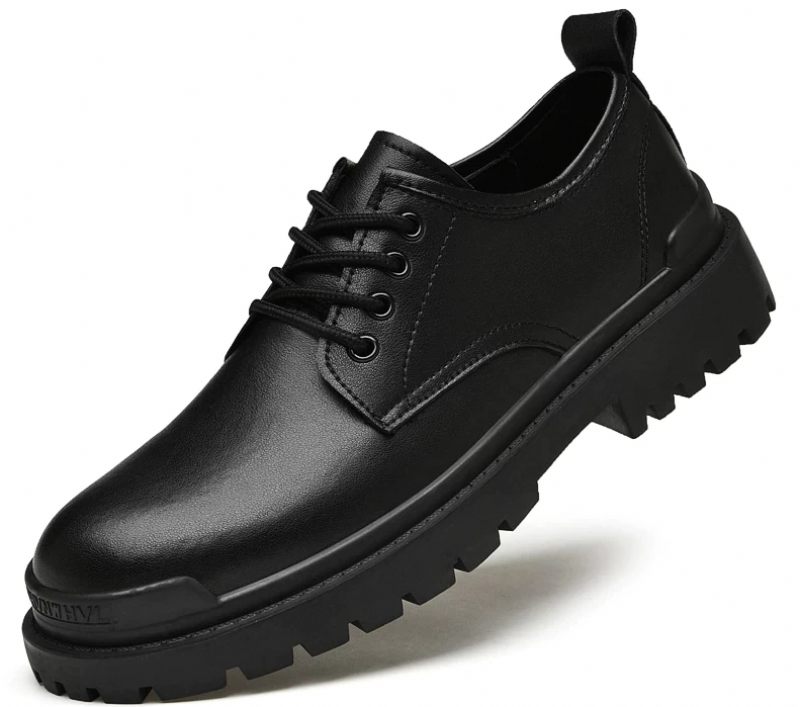 Pelaez Oxford Casual Skor För Män - Svart