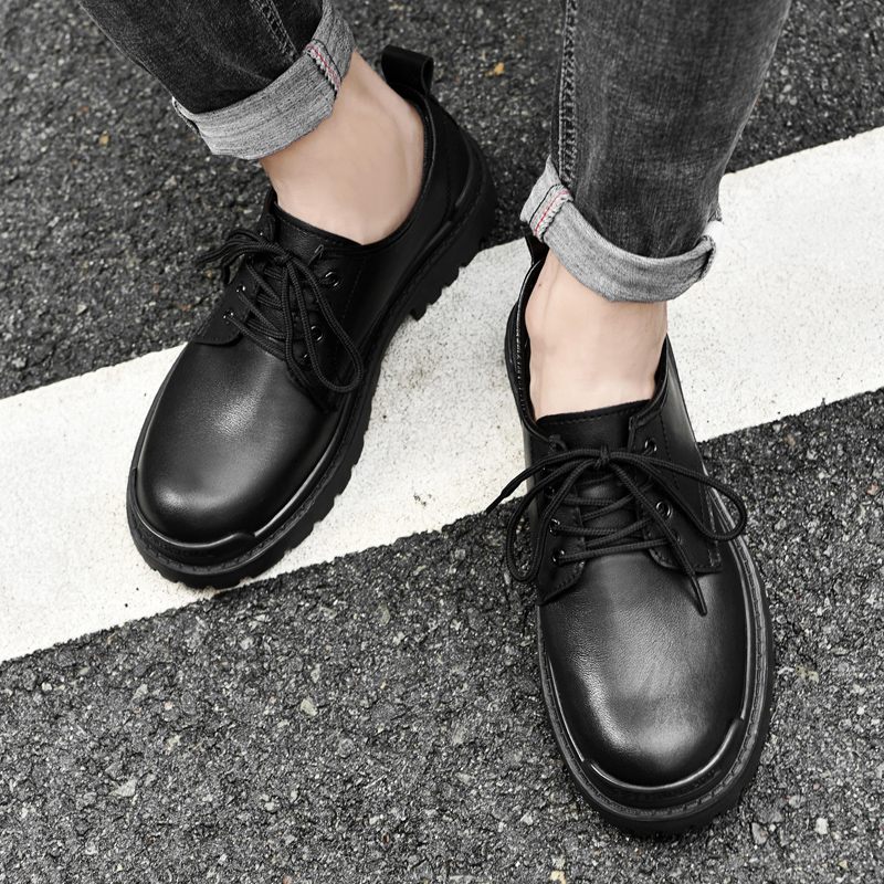 Pelaez Oxford Casual Skor För Män - Svart