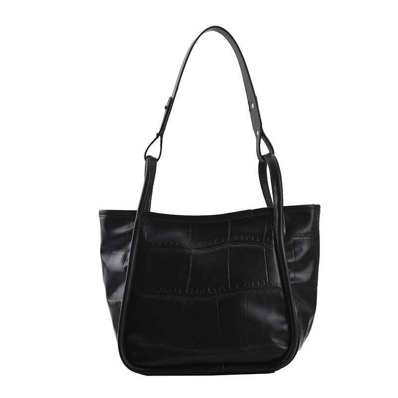 Peniche Crossbody-handväska I Läder För Kvinnor - Svart