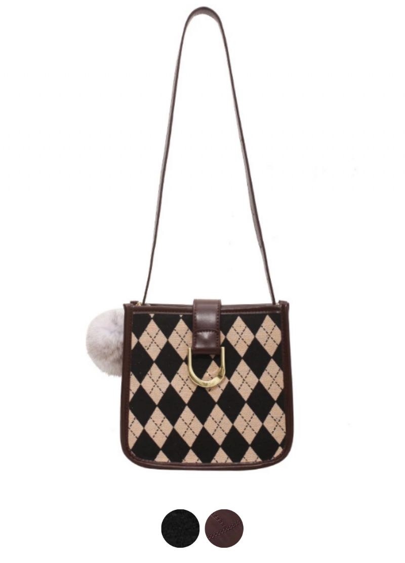 Peniche Small Canvas Crossbody-handväska För Kvinnor