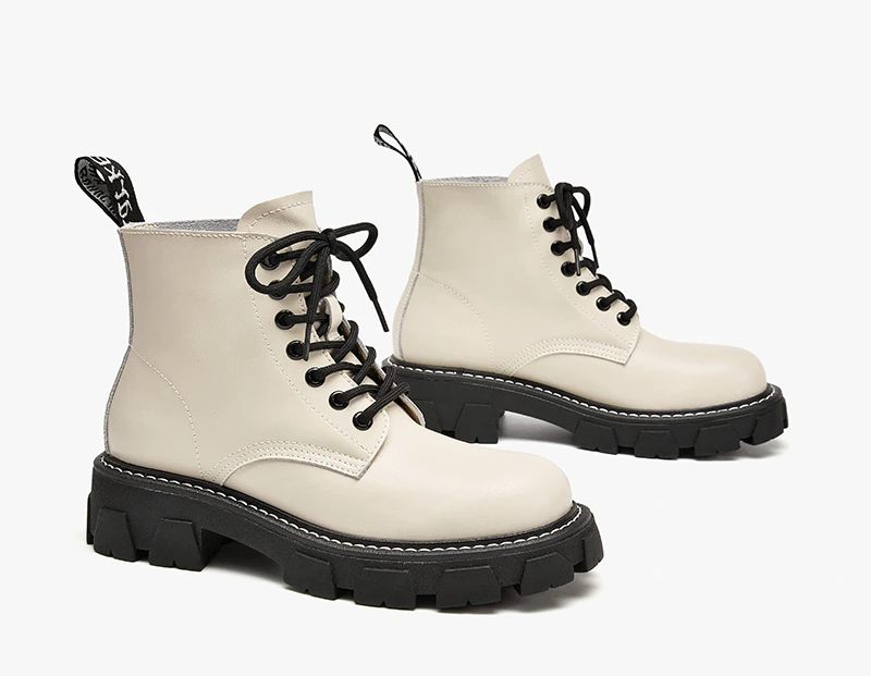 Peniche Stövlar I Fuskpäls För Kvinnor - Beige