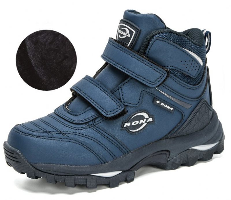 Peraud Pojkar Höga Sneakers - Grå