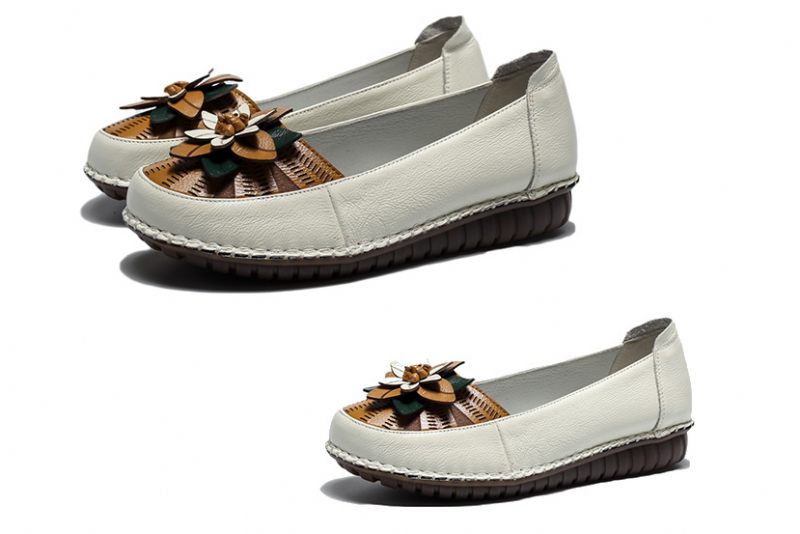Perla Dam Loafer Skor - Vit