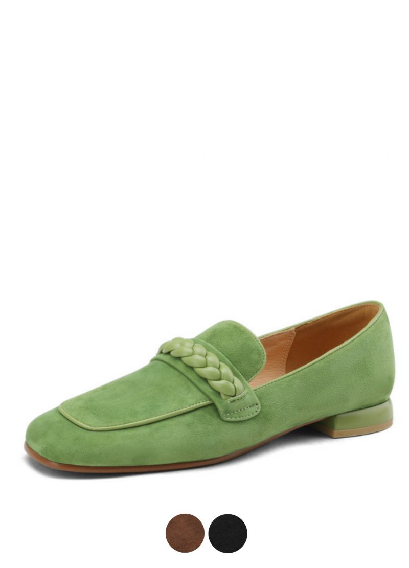 Perla Office Loafers I Mocka För Kvinnor