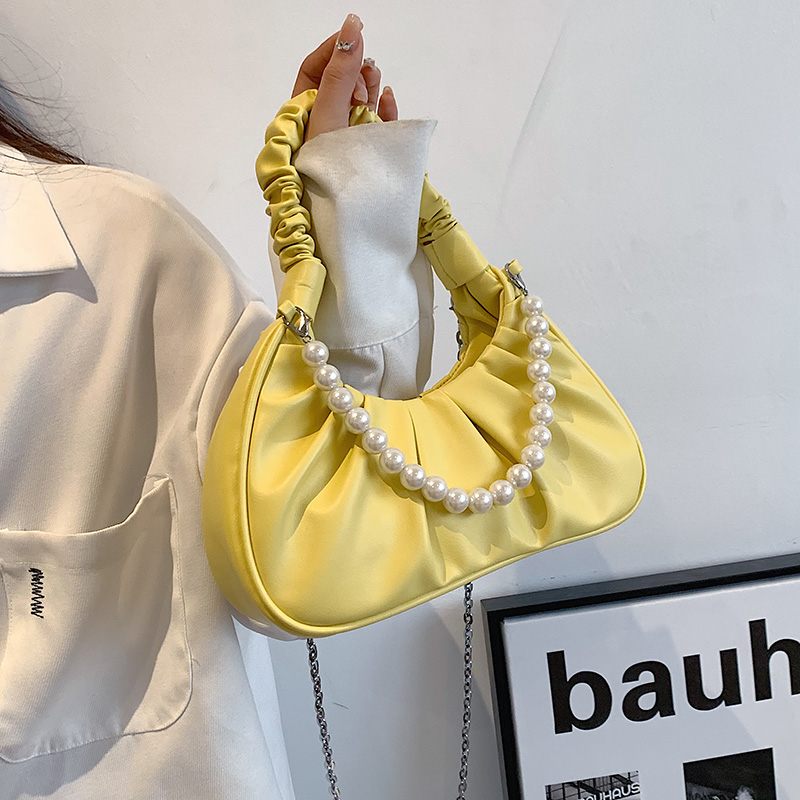 Perla Small Luxury Crossbody Handväska För Kvinnor - Svart