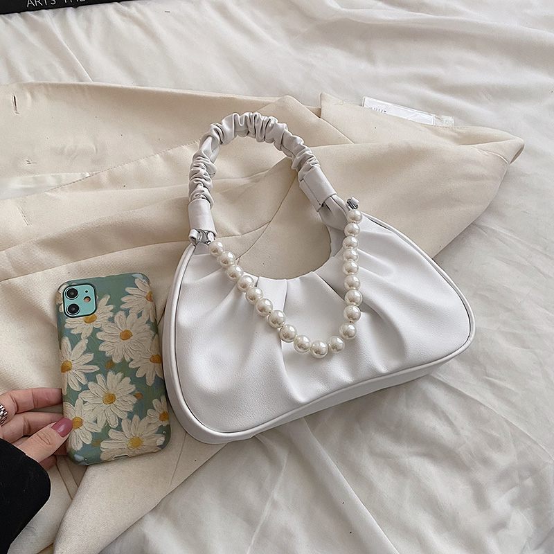 Perla Small Luxury Crossbody Handväska För Kvinnor - Svart