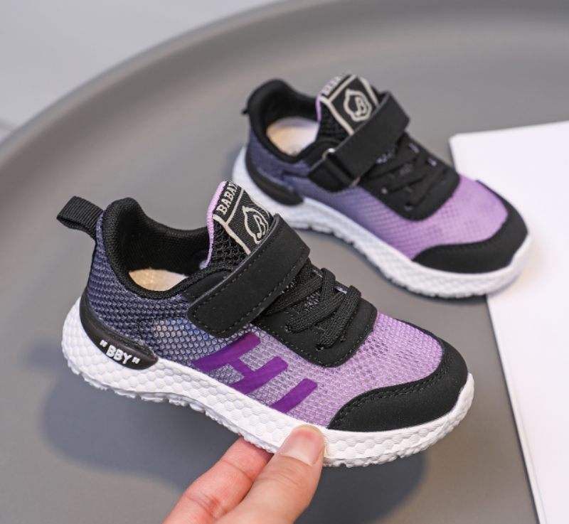Pernia Unisex Löparskor För Barn - Svart