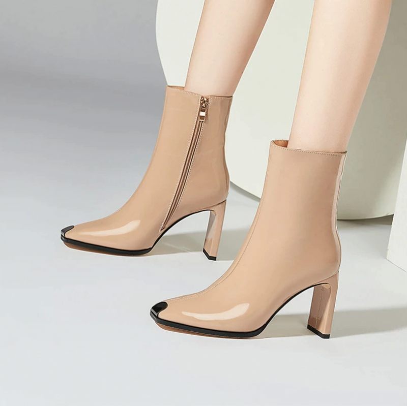 Perry Boots Ankelhöjd - Aprikos