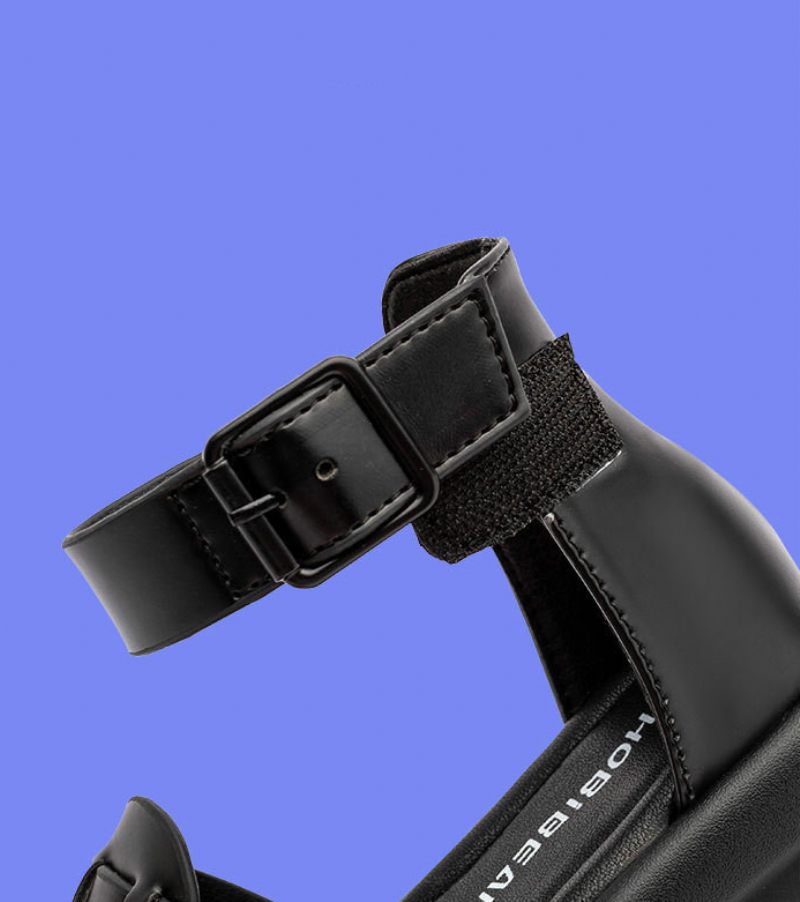 Persa Flickors Romerska Sandal - Svart