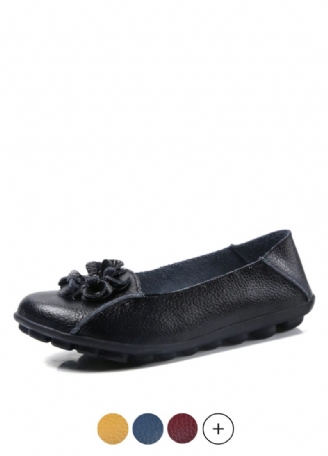 Piery Dam Casual Flat Svarta Skor