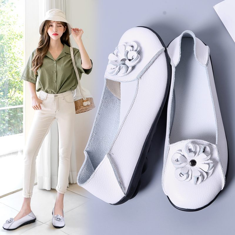 Piery Dam Casual Flat Svarta Skor - Svart