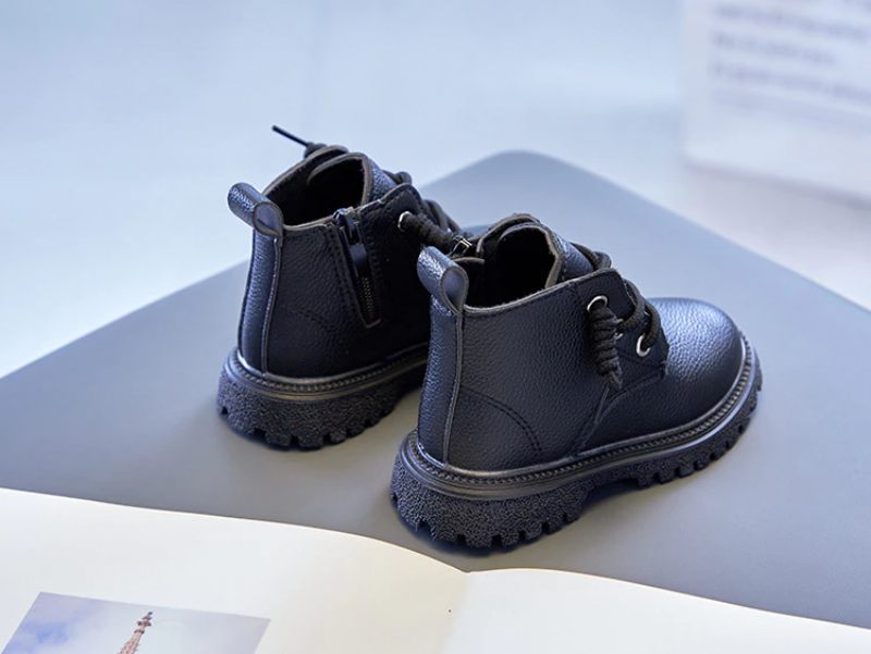 Pietra Unisex Martin Boot För Barn - Beige