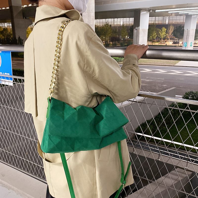 Pilar Crossbody Handväska För Kvinnor Med Liten Axel - Grön