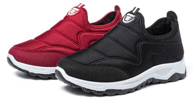 Pilory Warm Waterproof Sneaker För Kvinnor - Röd