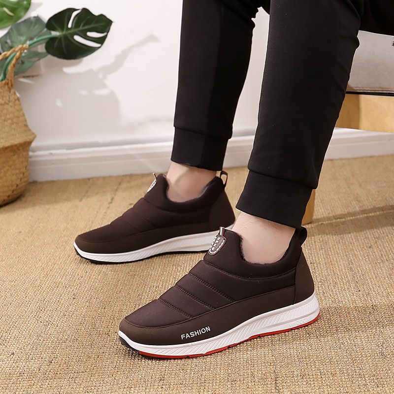 Pilory Warm Waterproof Sneaker För Kvinnor - Röd