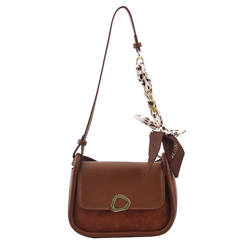 Pinino Small Crossbody-handväska I Läder För Kvinnor - Brun