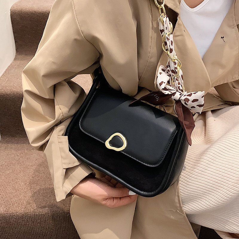 Pinino Small Crossbody-handväska I Läder För Kvinnor - Brun