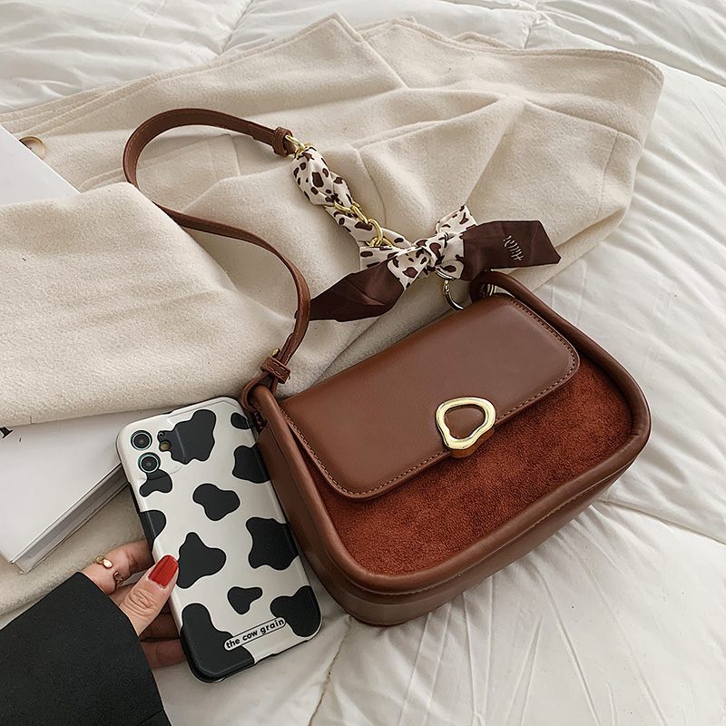 Pinino Small Crossbody-handväska I Läder För Kvinnor - Brun