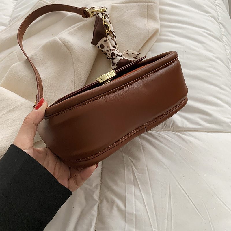 Pinino Small Crossbody-handväska I Läder För Kvinnor - Brun