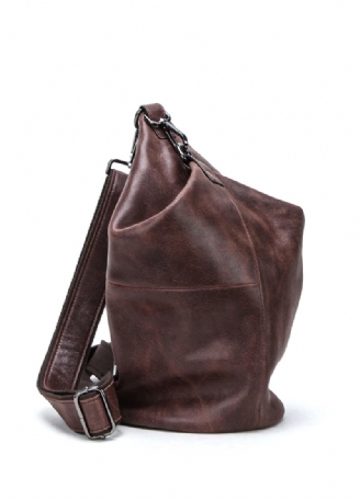 Pinto Crossbody-handväska I Läder För Män
