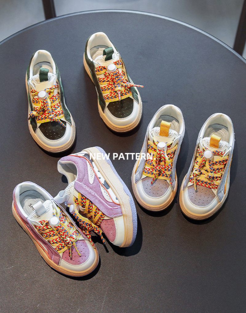 Pinzon Unisex Casual Sneaker För Barn - Rosa