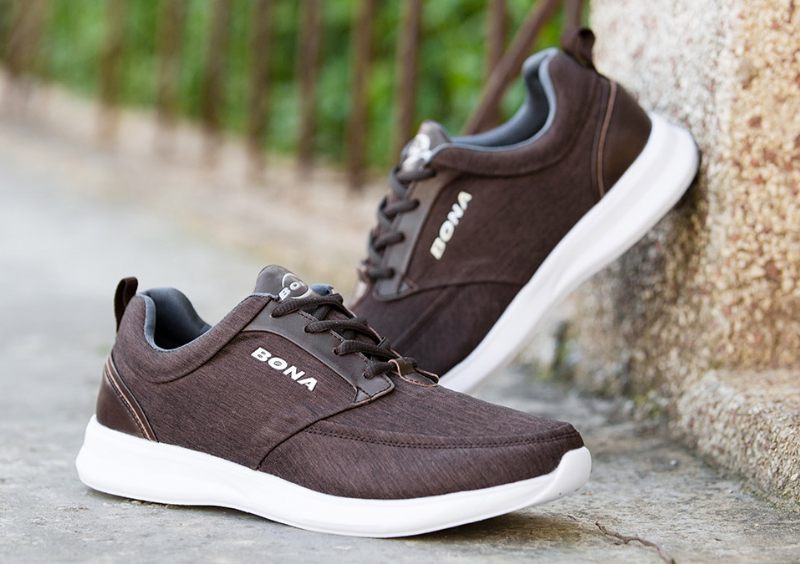 Pirlo Klassiska Sneakers För Män - Kamel