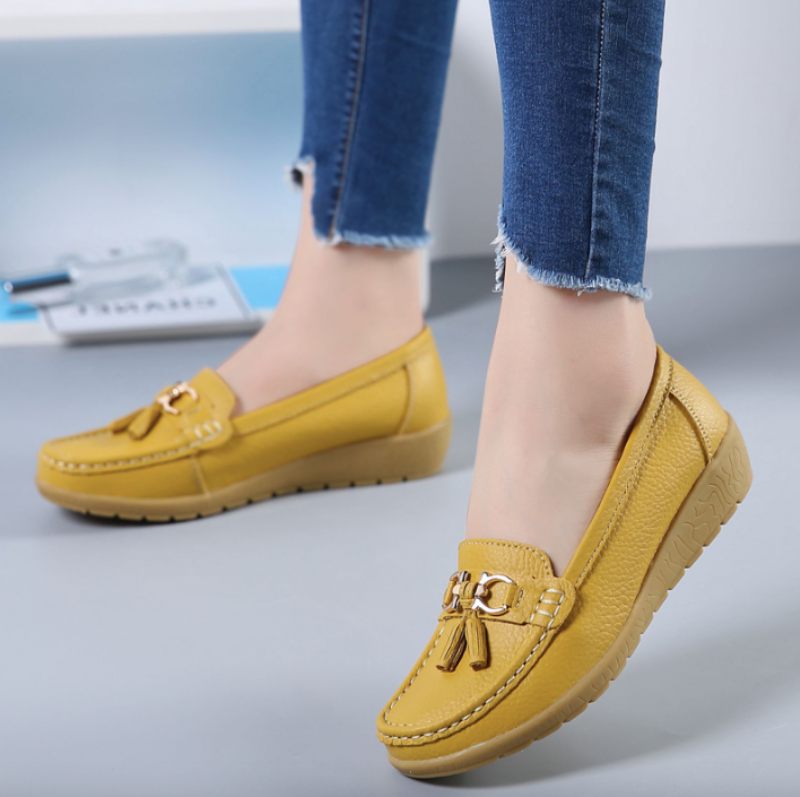 Pola Dam Loafer Skor - Orange