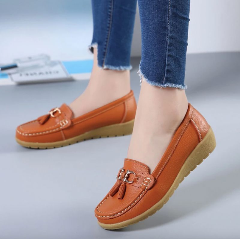Pola Dam Loafer Skor - Orange