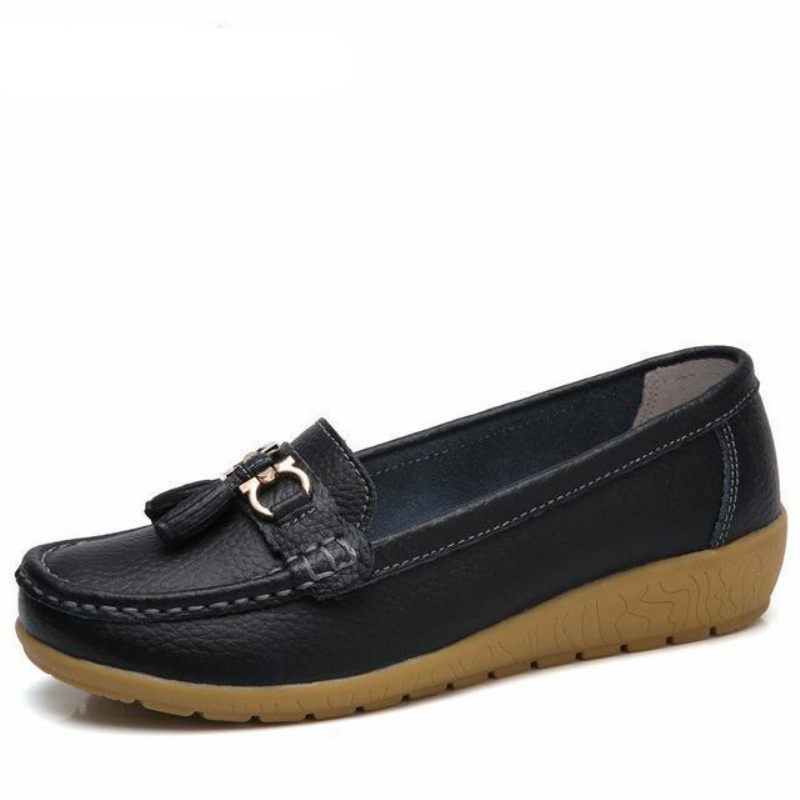 Pola Dam Loafer-slip On Svarta Skor - Svart