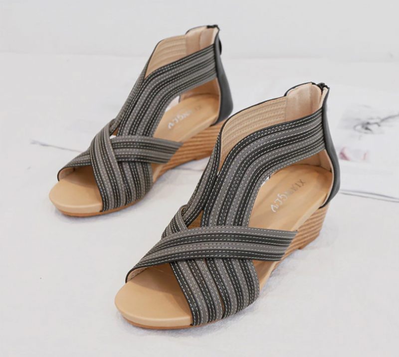 Pola Damwedge - Brun