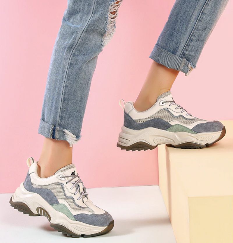 Polina Sneakerskor För Kvinnor - Blå