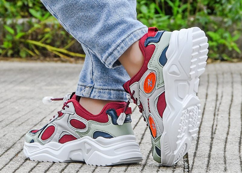 Portugal Unisex Casual Sneaker För Barn - Grå