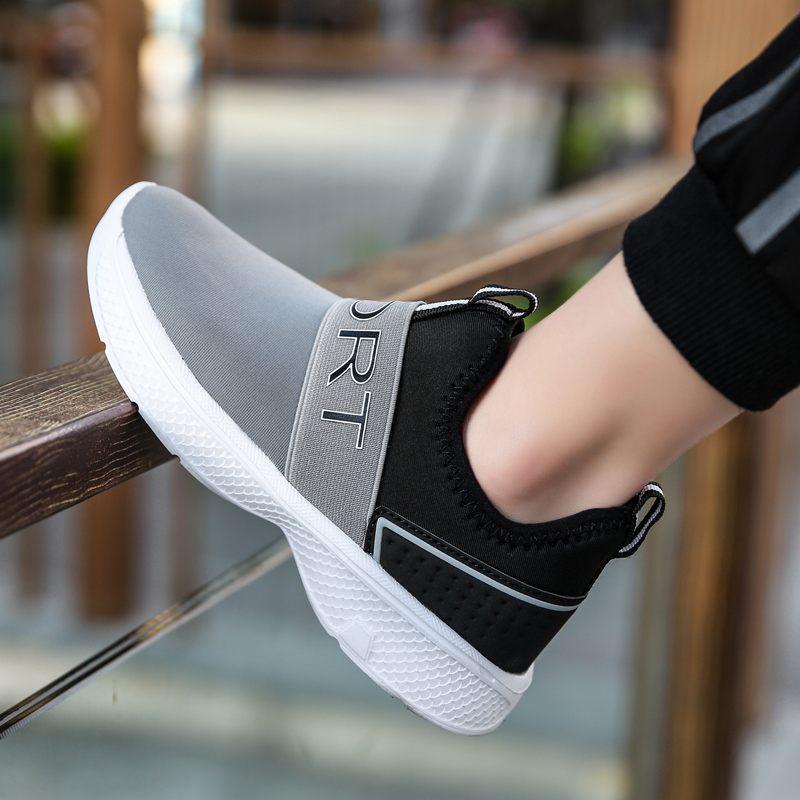 Posner Pojkar Mode Sneakers - Grå