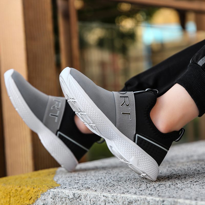Posner Pojkar Mode Sneakers - Grå