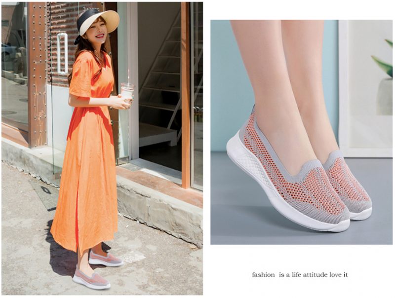 Pousa Slip-on-skor För Kvinnor - Röd
