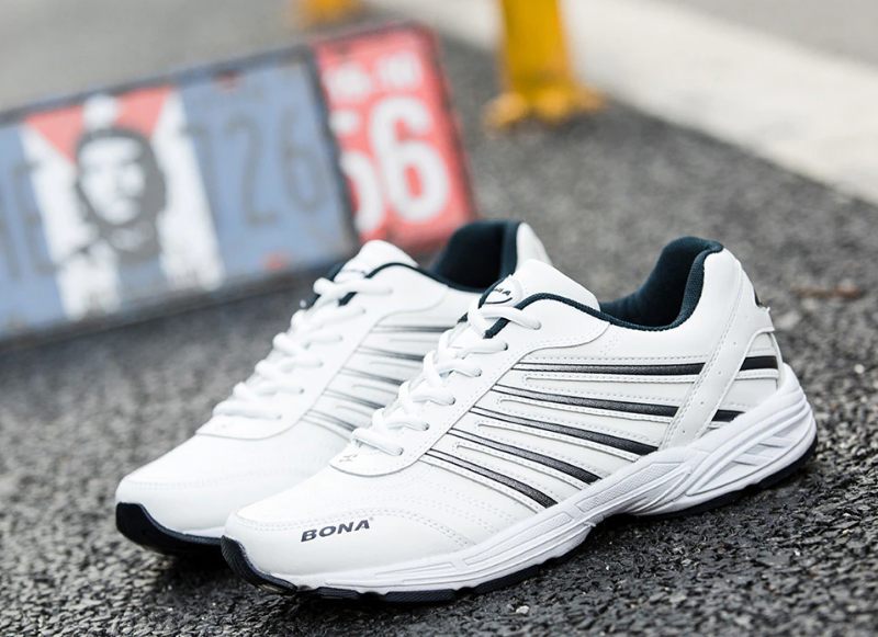 Prat Fashion Sneakers För Män - Vit
