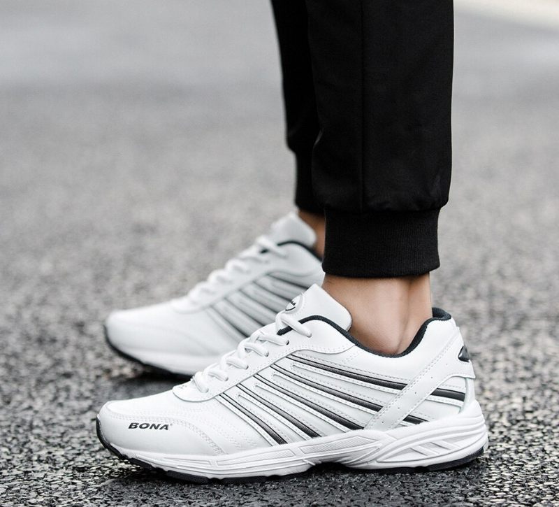 Prat Fashion Sneakers För Män - Vit