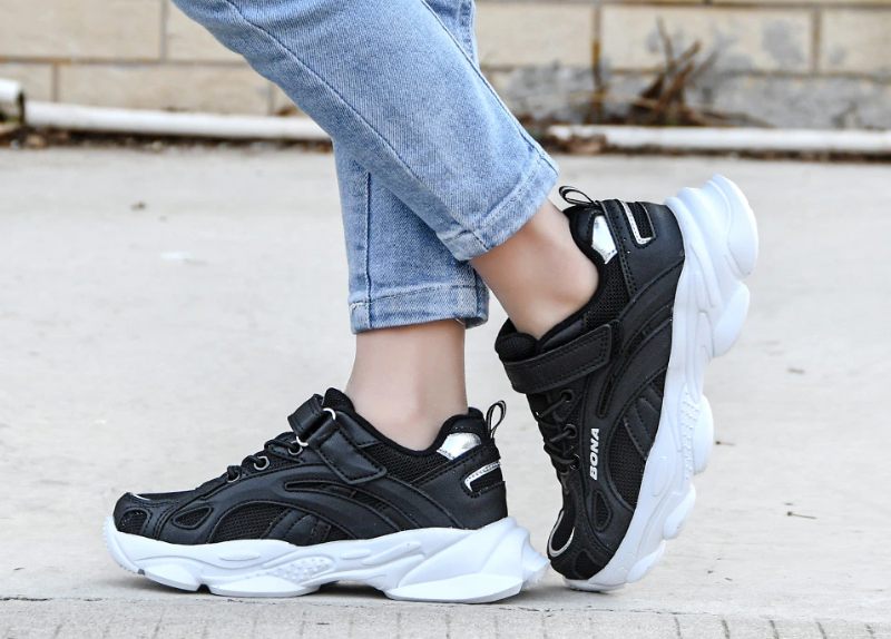 Prats Unisex Sneakers För Barn - Svart