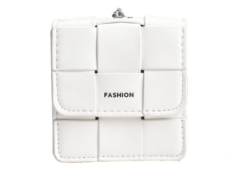 Puchi Mini Crossbody-handväska I Konstläder För Kvinnor - Vit