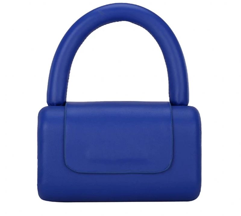 Puig Crossbody Handväska I Miniläder För Kvinnor - Blå