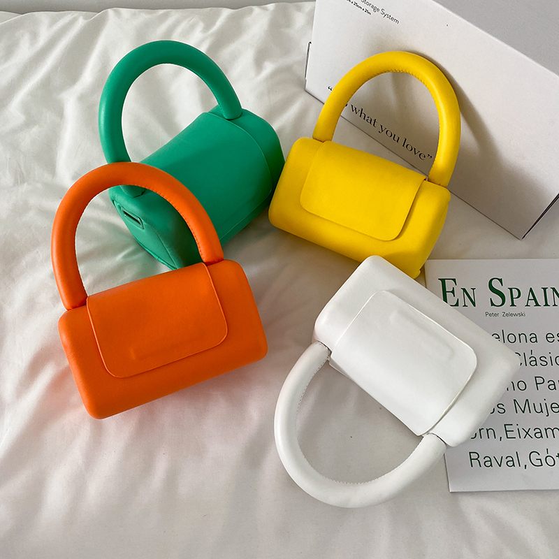 Puig Crossbody Handväska I Miniläder För Kvinnor - Blå