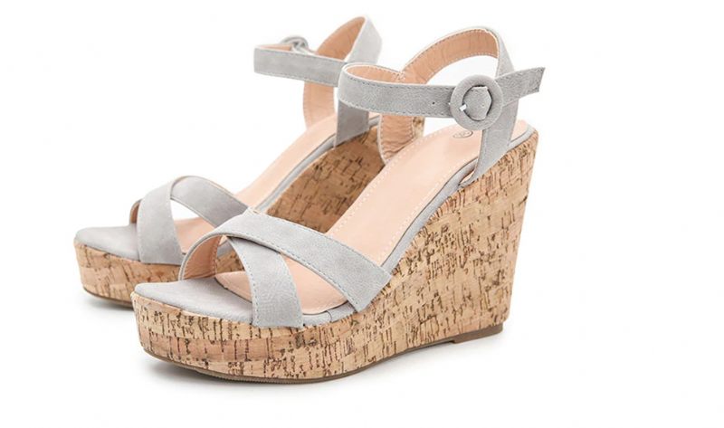Quintana Wedges - Grå