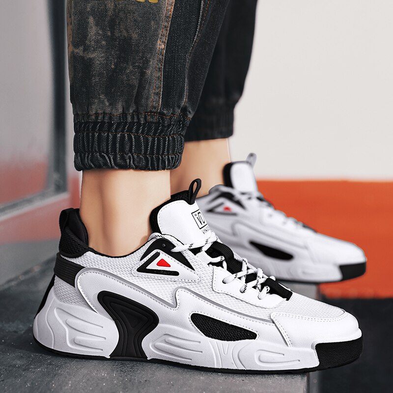 Rachid Casual Sneakers För Män - Svart