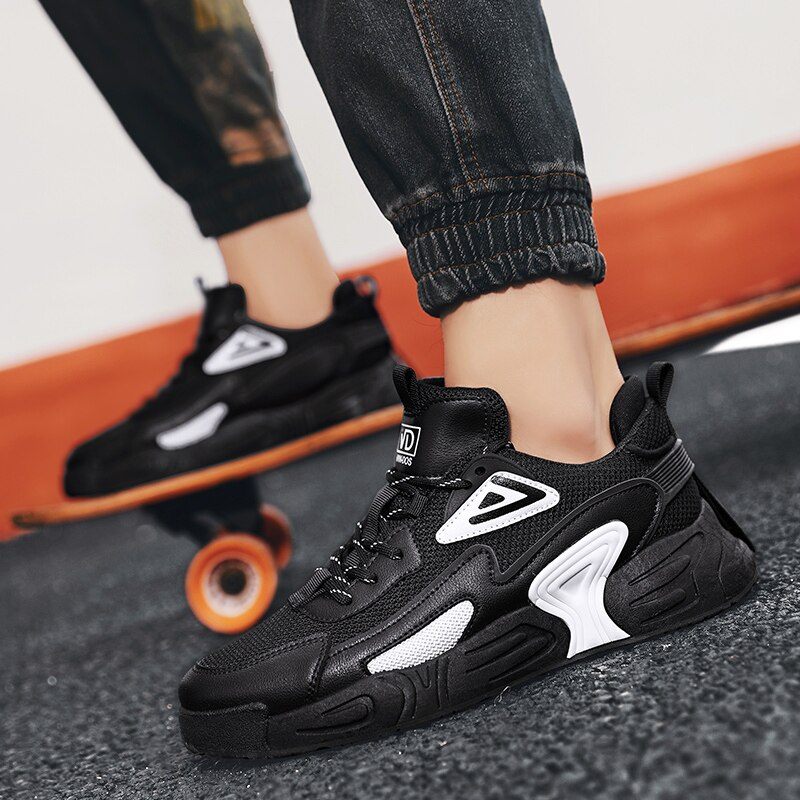 Rachid Casual Sneakers För Män - Svart