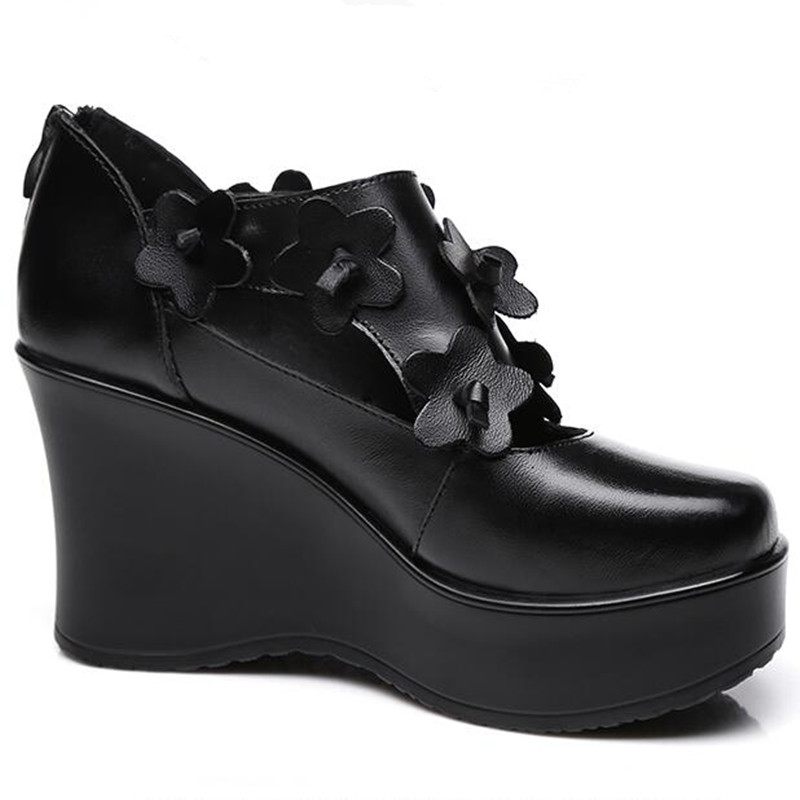 Rafahela Plattformsskor För Dam Wedges - Brun