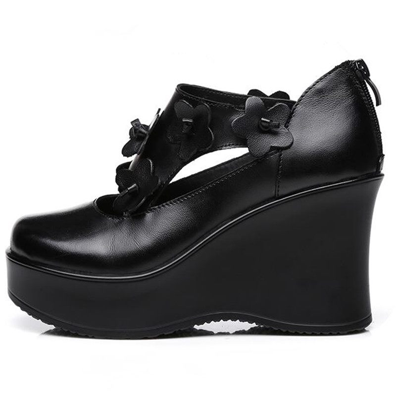 Rafahela Plattformsskor För Dam Wedges - Brun