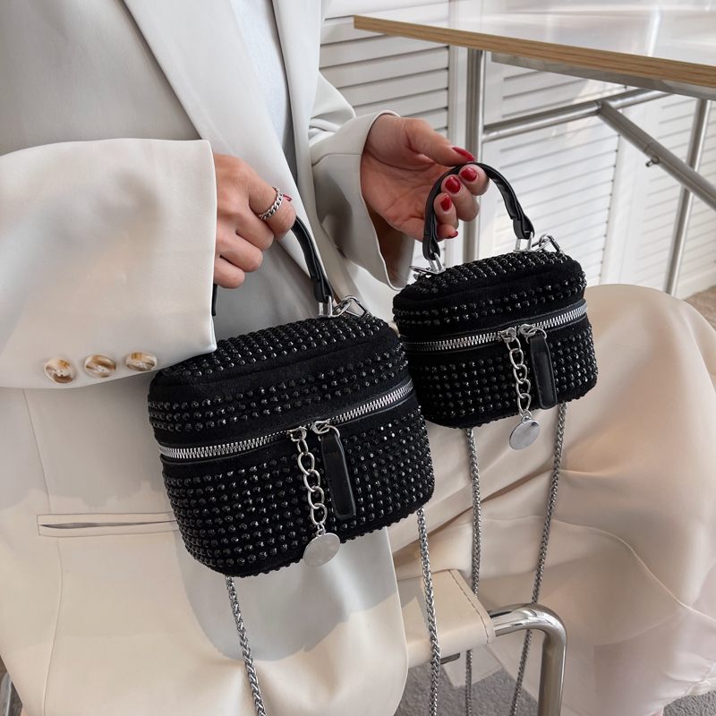 Raibel Lyxiga Mini Crossbody-handväskor För Kvinnor - Small Silver