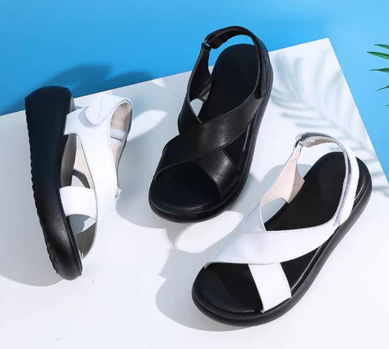 Raibel Sandal Platform Kilar För Kvinnor - Vit