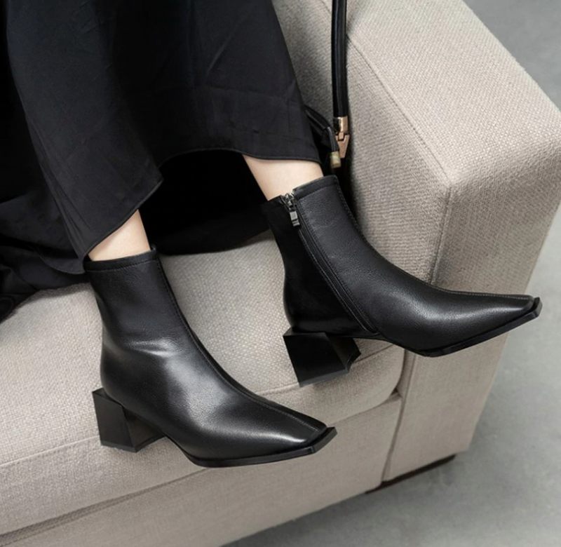 Raida Boots Ankelhöjd - Beige