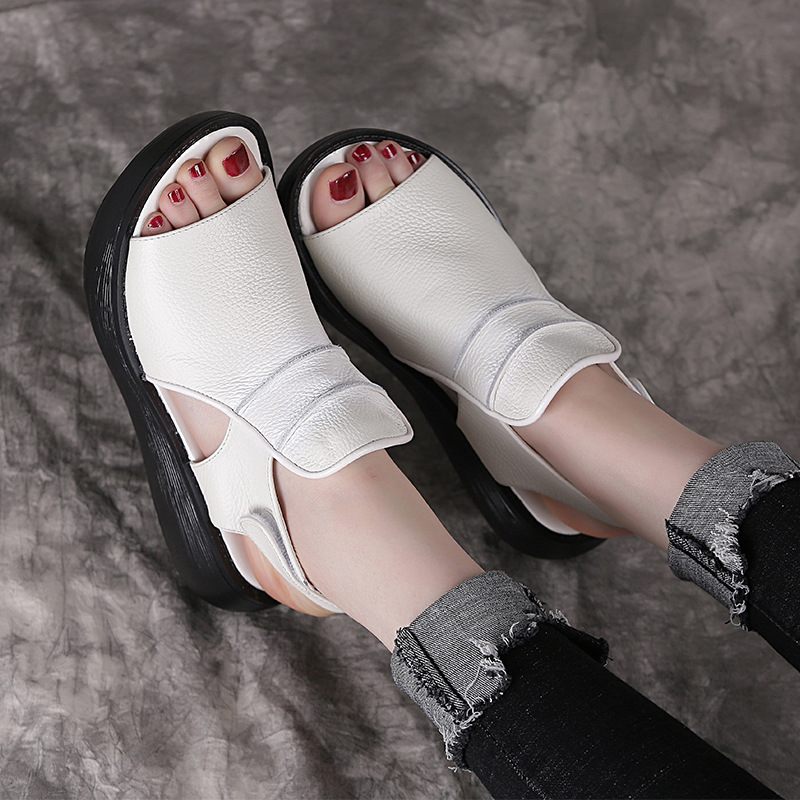 Raiza Peep Toe-sandaler För Kvinnor - Svart